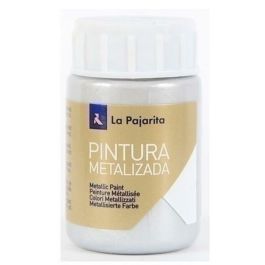 Pintura La Pajarita Plateado 35 ml (6 Unidades)