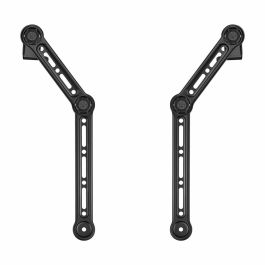 AISENS SPK03U-375 Soporte de Pared Ajustable Universal para Barra de Sonido y TV VESA hasta 15kg, Acero Negro, Antivibración. AISENS SPK03U-375 Soporte de Pared Ajustable Universal para Barra de Sonido y TV VESA hasta 15kg, Acero Negro, Antivibración.