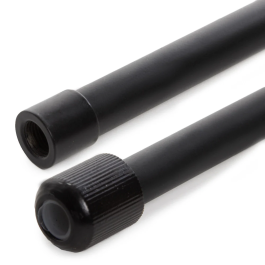 Barra Suspensión Extensible para Focos LED 75-150 cm Negro