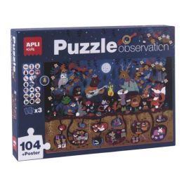 Puzle Educativo Apli Kids 104 Piezas Observacion Bosque (+5 Años) Precio: 14.49999991. SKU: B153XF9KKF