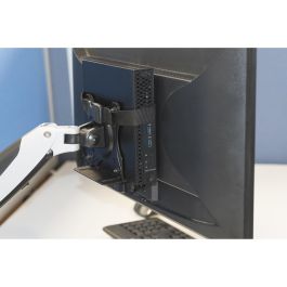 Digitus Soporte Multifuncional para Mini PC de Escritorio, Negro, Abrazadera, 5 kg, 75x75/100x100 mm