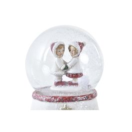 Figura Navidad Tradicional DKD Home Decor Rojo Blanco 7 x 9 x 7 cm