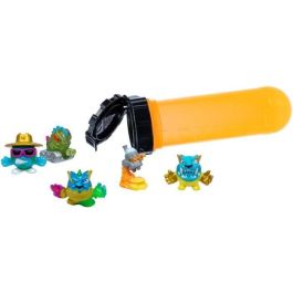 Mrbeast Lab MRB0630996247464 - Pack de 5 minifiguras Swarms Atomic - A partir de 5 años