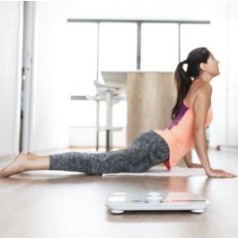 Cecotec 04254 Báscula de Baño Plaza Blanco Báscula Personal Electrónica LCD hasta 180 kg