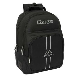 Mochila Safta Doble Con Cantoneras Adaptable A Carro Kappa Dark 420x320x150 mm Precio: 42.50000007. SKU: B18DMD53R9