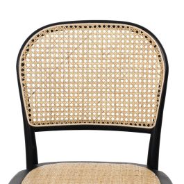 Silla Negro Madera de Olmo Contract 45 X 42 X 86 cm