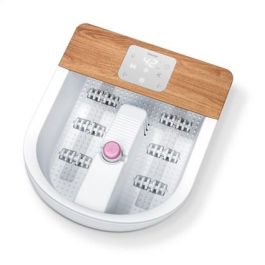Beurer FB-65 Hidromasaje de Pies Wellness con Masaje Vibratorio, Burbujas y Calentamiento de Agua