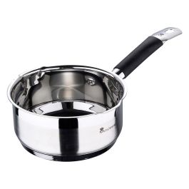 Masterpro Cazo Foodies Bgmp-1500-bk 1,3L Ø16x7,5cm Acero Inoxidable para Inducción, Gas, Eléctrico