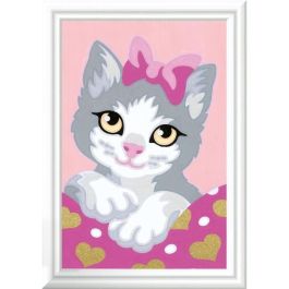 Ravensburger 4005556290345 - Número de arte fantástico 'Atelier' para pintar, con líneas de colores, caballete y pintura dorada