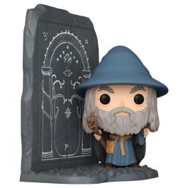 FUNKO Figura POP Deluxe El Señor de los Anillos Gandalf with Doors of Durin 16,5cm