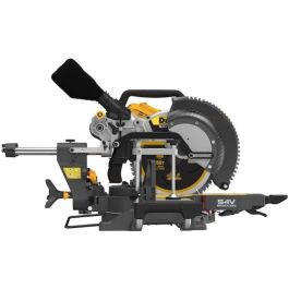 DeWALT DCS781N-XJ Sierra Ingletadora a Batería Flexvolt 54V para Paneles. Base.
