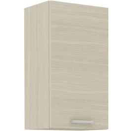 Muebles de Chamonix Top - 1 Puerta de lucha - Melamine - Decoración Chene - L 40 x D 31 x H 76 cm