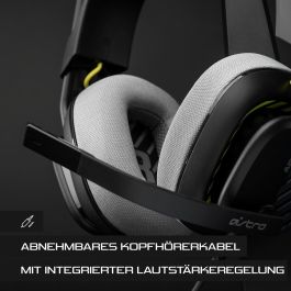 Logitech ASTRO Gaming A10 Gen 2 Auriculares gaming cableados con micrófono, jack 3.5 mm, Negros