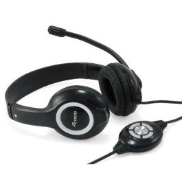 Equip Auricular USB con Micrófono Flexible para Música, Juegos y Videoconferencias