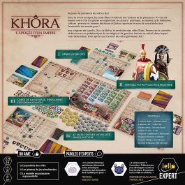 Devir Juego de Mesa Khora - Estrategia y Gestión de Recursos para 2-4 Jugadores, Edad 14+
