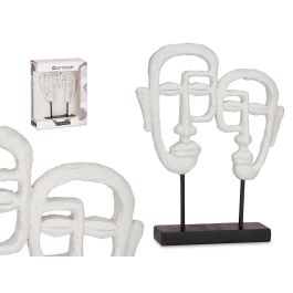 Cara Doble Con Base Blanco Giftdecor 27x32.5x10.5 cm - Poliresina (4 Unidades) Precio: 54.88999956. SKU: S3611824