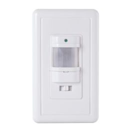 Sensor de Movimiento Empotrar 160º Infrarrojos 600W Incandescencia / 200W LED 220-240V, Ajustable 10s-7min y Alcance 9m