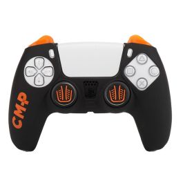 Kit Funda Silicona FR-TEC Control MOD PRO para Mando PS5/ Negro Kit Funda Silicona FR-TEC Control MOD PRO para Mando PS5/ Negro