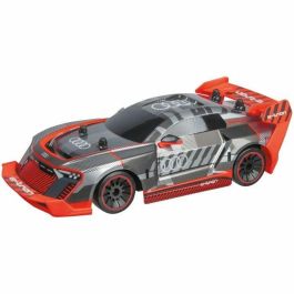 Mondo Motors MON1735022458530 Coche Teledirigido Audi S1 E-Tron Escala 1:10 Gris/Rojo