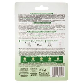 Garnier SKINACTIVE NUTRI BOMB Mascarilla Facial nutritiva reparadora con leche de almendra y ácido hialurónico 1 unidad
