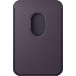 Apple iPhone Cartera de Tejido Fino con MagSafe MGH84ZMA - Morado Medianoche
