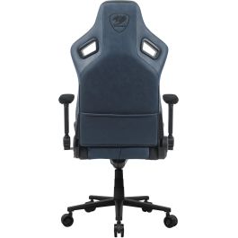 Cougar Silla Gaming Defensor S Navy Blue F Silla para videojuegos universal, 150 kg, Asiento acolchado, Respaldo tapizado, Color Azul y Negro