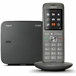 Gigaset CL 660 Teléfono Fijo Antracita, Pantalla Color 2.4'', Directorio 400 Contactos, Base Modular, Fabricado en Alemania Precio: 86.79000033. SKU: B1K8RT5KBE