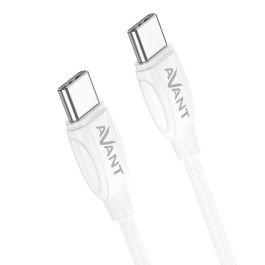 AVANT CONNECT Cable USB Tipo C a Tipo C PD 60W con Carga Rápida de 3A para Carga y Sincronización Rápida de Dispositivos