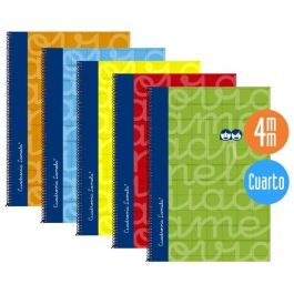 Lamela Cuaderno Espiral 80H 4º 70 gr Cuadrovía 4 mm C-Margen Cubierta Extradura C-Surtidos -Pack 5U- Precio: 19.68999967. SKU: B144FZAS52