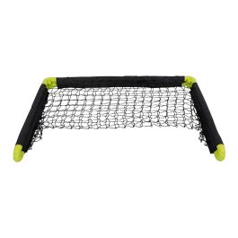 Dunlop Mini portería plegable con red 90x59x61cm Negro/Amarillo