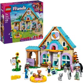 LEGO 42651 Caballo y Clínica Veterinaria de Mascotas LEGO Friends con 3 Minipersonajes, Caballo, 3 Perros y Gata