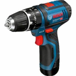 Bosch Professional 06019B690H Taladro atornillador percutor inalámbrico GSB 12V-15 con 2 baterías 2.0Ah, cargador GAL 12V-20 y bolsa Bosch Professional 06019B690H Taladro atornillador percutor inalámbrico GSB 12V-15 con 2 baterías 2.0Ah, cargador GAL 12V-20 y bolsa