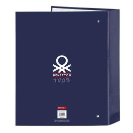 Carpeta de anillas Benetton Varsity Azul marino A4 27 x 33 x 6 cm Precio: 5.89000049. SKU: B1CP66PYEB