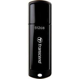 Transcend JetFlash 730 USB 3.1 Gen 1 512GB Blanco - Pendrive de Alto Rendimiento y Diseño Compacto