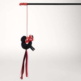 Cerdá Varita para Gato Minnie Negra, dimensiones 3 x 7 x 46 cm