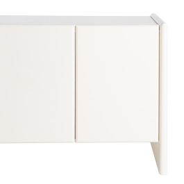 Aparador Lacado Crema Mármol-Dm Salón 163 X 45 X 75 cm