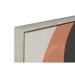 DKD Home Decor Cuadro Colonial Naranja Beige 123 x 84 x 4.5 cm (2 Unidades)