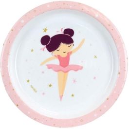Juego de Vajilla Bailarina Bailarina - FUN HOUSE - 006364 - Vaso, Plato Hondo, Plato Llano, Cubiertos, Botella y Caja para Snacks Juego de Vajilla Bailarina Bailarina - FUN HOUSE - 006364 - Vaso, Plato Hondo, Plato Llano, Cubiertos, Botella y Caja para Snacks