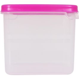 Fiambrera Cuadrada 0.75L Colores - Inde (12 Unidades)
