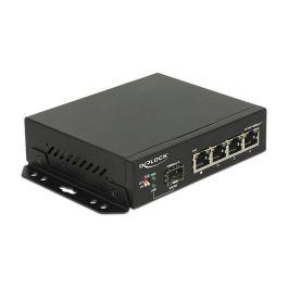 Delock 87704 Switch Gigabit Ethernet 4 Puertos RJ-45 + 1 Puerto SFP, 10/100/1000 Mbps, Montaje en Pared, Negro Precio: 92.1899. SKU: B13G4R6TSX