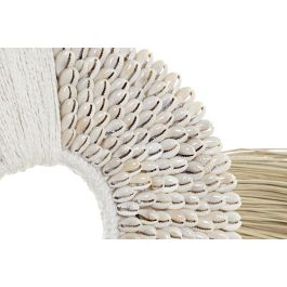 DKD Home Decor Decoracion Balines Etnico Natural Negro 12 x 53 x 55 cm