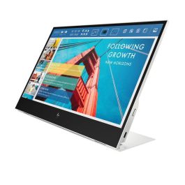HP E14 G4 Monitor Portátil con Conexión USB-C, Pantalla Extra Brillante y Soporte Abatible para Máxima Productividad y Trabajo Flexible