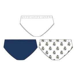 Cerdá Pack Calzoncillos Real Madrid Single Jersey Niño 3 Piezas 6-8 Años