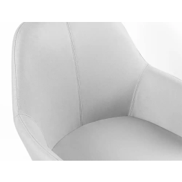 Q-connect Silla Confidente Siemione Base Metálica Color Gris Claro Altura Máx 820 mm Profundidad 580 mm Anchura 570 mm Tapizado en Tela