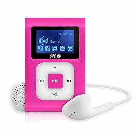 Reproductor MP3 SPC Clip 8648P FM 8 GB Rosa Reproductor MP3 SPC Clip 8648P FM 8 GB Rosa