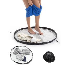 Esterilla para Vestuarios y Bolsa Impermeable 2 en 1 Gymbag InnovaGoods Esterilla para Vestuarios y Bolsa Impermeable 2 en 1 Gymbag InnovaGoods