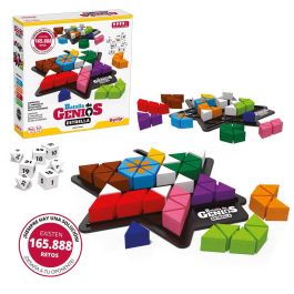 Ludilo Juego Batalla de Genios Estrellas 22 Piezas Madera 14 Bloqueadoras 7 Dados 2 Tableros Precio: 26.49999946. SKU: B14JYXFQRB