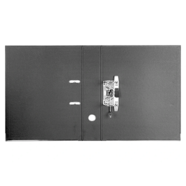 Liderpapel Archivador Folio 2 Anillas Mecanismo de Palanca 75mm Negro