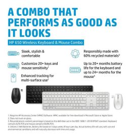 HP 650 Wireless Keyboard and Mouse Combo HP 650 Wireless Keyboard and Mouse Combo