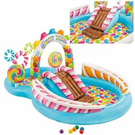 Intex Centro de Juegos Acuático Candy Kingdom para Niños con Tobogán, Fuente, 295x191x130cm, 206L Precio: 63.69000044. SKU: B1324DTEQM